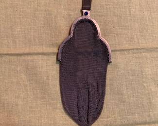 Mesh vintage metal bag