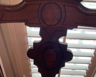 Set of 6 cane bottom East Lake chairs