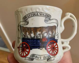 Mustache cup -1 of 6