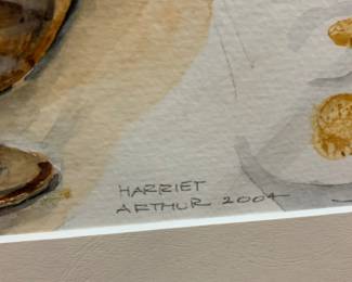 Harriet Arthur watercolor