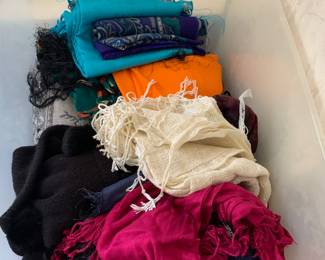 Pashminas and cashmere scarves