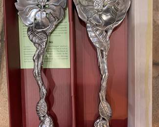 Arthur Court salad servers