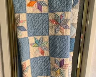 Vintage quilt signed and dated 1943