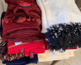fancy towels -lots!