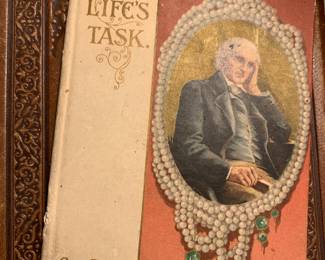 Decorative antique books