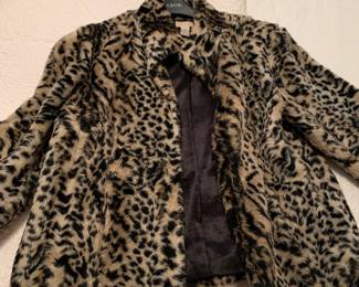 Faux leopard