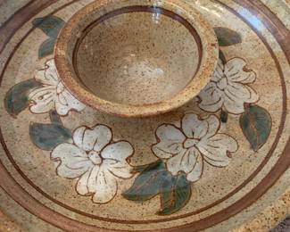 chip and dip pottery