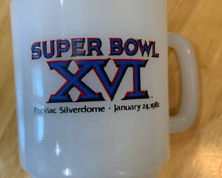 Super Bowl 16 mug