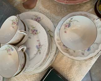 Partial set of china