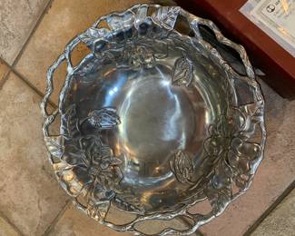 Arthur Court large signed salad bowl