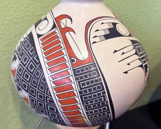 Mata Ortiz pottery, including large scale works by Esperanza Tena, Ismael Sandoval, Octavio “Tavo” Silveira, Lydia Quezada, Aide Gonzales, Paty Ortiz, Lucie Zete, Manuel Martin Rios and more.