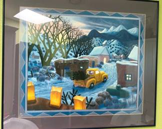 Southwest artist Stephen Morath, "Yuletide"