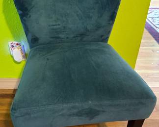 Velvet chair