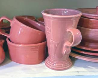 Fiestaware in many colors