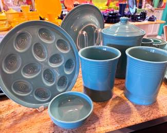 Fiestaware in many colors