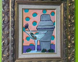 A.E. Barnes original art