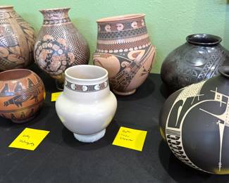 Mata Ortiz pottery, including large scale works by Esperanza Tena, Ismael Sandoval, Octavio “Tavo” Silveira, Lydia Quezada, Aide Gonzales, Paty Ortiz, Lucie Zete, Manuel Martin Rios and more.
