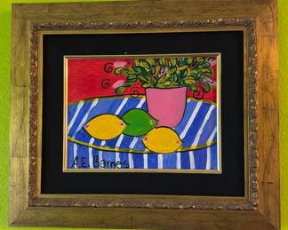 A.E. Barnes original art
