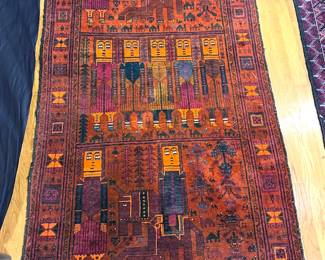 Excellent quality area rugs from Persia/Iran, Caucasus region, Central Asia/Stan countries (all in good condition but professional cleaning is recommended).