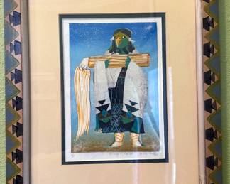 Susi Nagoda Bergquist, "The Marriage of Parrot" signed + numbered print, 1/30