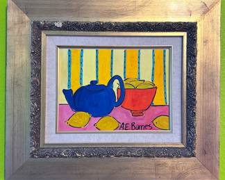 A.E. Barnes original art