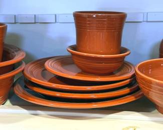 Fiestaware in many colors