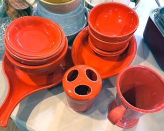 Fiestaware in many colors