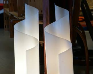 Vintage Pair of Italian 'Mezzachimera' Lamps by Vico Magistretti for Artemide