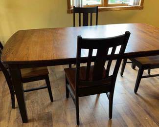 Dining Table 4 Chairs