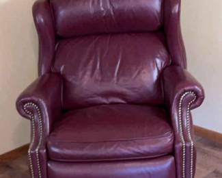 002 Reclining Leather Armchair