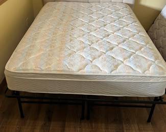 Queen Size Mattress, Foam Frame