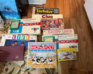 Vintage board games