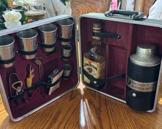 Mid Century Travel Bar