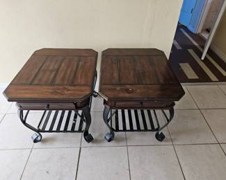 2 end tables