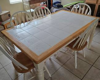 table with chairs