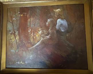 How sweet the little Bird sings. Artist is Adam Emory