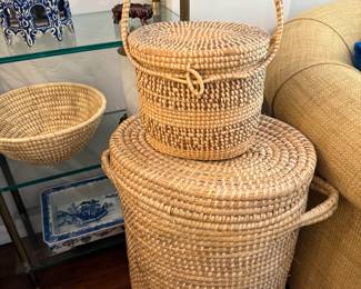 Rice baskets from Charleston SC
