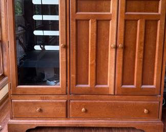 Wood Entertainment Center