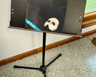 Portable Music Stand and "The Phantom of the Opera"