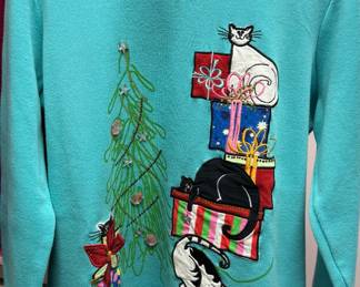 Cat Christmas Sweatshirt