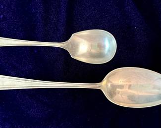 Sterling Serving Spoons