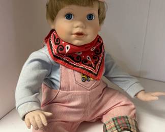 Porcelain Doll "Jimmy" - Elke Hutchens - Danbury Mint