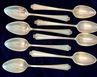 Sterling Spoons - Set of 8