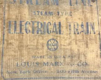 Stream Line Steam Type Electrical Train with Remote Control - Louis Marx & Co