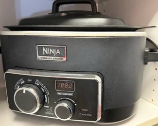 Ninja Cooking System - Slow Cooker and Stove Top Settings