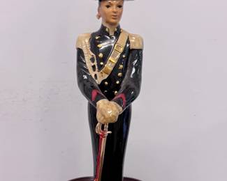 Vintage Liquore Galliano Decanter of an Italian Soldier - Distillerie Riunite di Liquori - Solaro, Italy