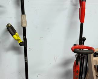 Ryobi Weed Eater and Red Weed Eater