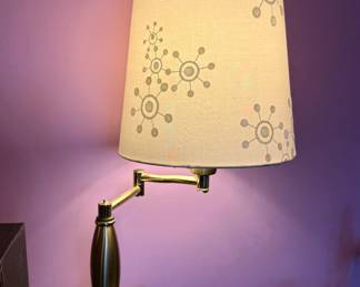 Swivel Arm Table Lamp with Atomic Shade