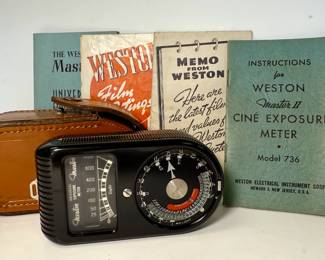 Weston Master Universal Exposure Meter / Analog Light Meter Model 715