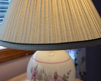 Floral Ceramic Table Lamp